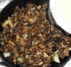 название картинки Соус с грибами