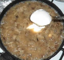 название картинки Соус с грибами