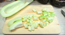 Соус с кабачками и картошкой