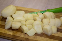 Соус с мясом и картошкой - шаг 13