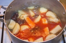 Соус с мясом и картошкой - шаг 16