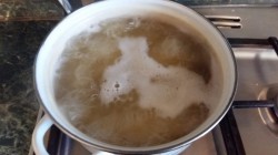 название картинки Спагетти с курицей в сметанном соусе