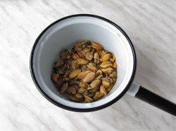 Спагетти с мидиями