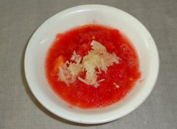 название картинки Спагетти с помидорами и фаршем