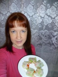 Спринг роллы с креветками