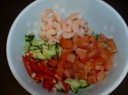 Спринг роллы с креветками