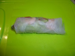 Спринг роллы с креветками