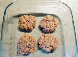 название картинки Стожки из фарша под шубой в духовке