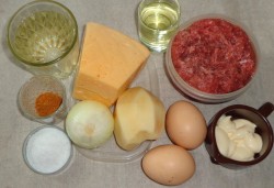 Стожки с сыром - шаг 1 Стожки с сыром - шаг 1