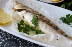 название картинки Судак в духовке целиком