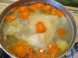 название картинки Суп из пшеничной крупы с курицей