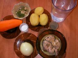 Суп из рыбных консервов сайра