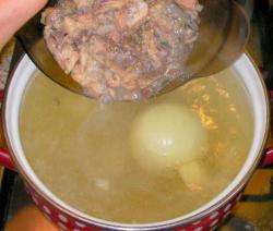 Суп из рыбных консервов сайра