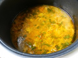 название картинки Суп из шампиньонов в мультиварке