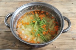 Суп из стручковой фасоли - шаг 8 Суп из стручковой фасоли - шаг 8