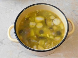 название картинки Суп из свежих белых грибов