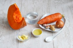 название картинки Суп из тыквы с имбирем