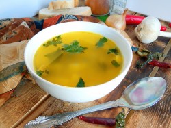 название картинки Суп карри с курицей