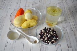 название картинки Суп картофельный с бобовыми