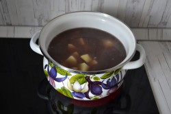 название картинки Суп картофельный с бобовыми