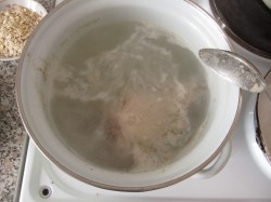 Суп крестьянский с овсяными хлопьями