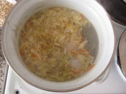 Суп крестьянский с овсяными хлопьями