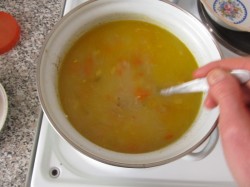 Суп крестьянский с овсяными хлопьями