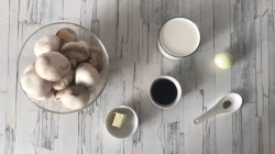 название картинки Суп пюре из шампиньонов со сливками