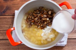 название картинки Суп-пюре грибной со сливками