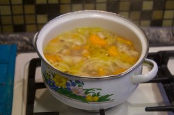 Суп пюре из белокочаной капусты