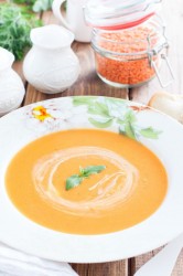 Суп-пюре из чечевицы