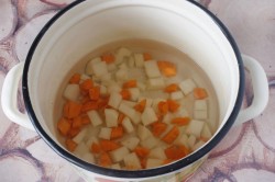 название картинки Суп пюре из цветной капусты и брокколи