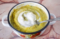 название картинки Суп пюре из цветной капусты и брокколи