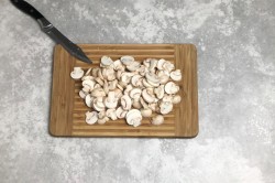 Суп пюре из картофеля и шампиньонов