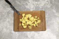 Суп пюре из картофеля и шампиньонов