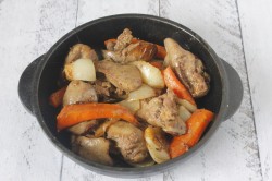 Суп пюре из куриной печени с картошкой