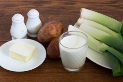 название картинки Суп-пюре из лука-порея