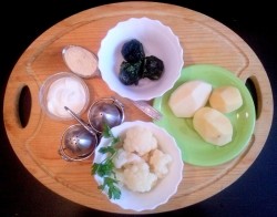 Суп пюре из шпината замороженного со сливками