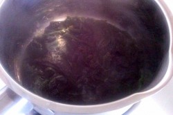 Суп пюре из шпината замороженного со сливками