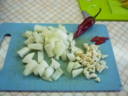 Суп пюре из тыквы с яблоками и мускатным орехом