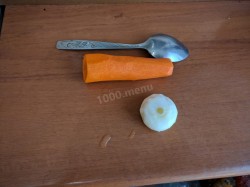 название картинки Суп-пюре луково-грибной в мультиварке