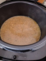 название картинки Суп-пюре луково-грибной в мультиварке