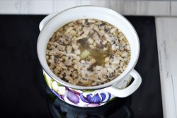 название картинки Суп пюре со сметаной грибной