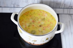 Чизбургер суп с фаршем и картошкой - шаг 14 Чизбургер суп с фаршем и картошкой - шаг 14