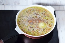 Чизбургер суп с фаршем и картошкой - шаг 7 Чизбургер суп с фаршем и картошкой - шаг 7