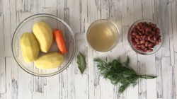 Суп с фрикадельками и фасолью консервированной