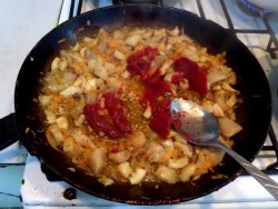 название картинки Суп с грибами и фасолью