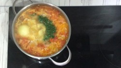 название картинки Суп с капустой и картошкой