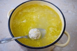название картинки Суп с тефтелями