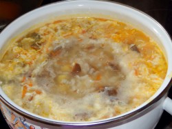 название картинки Суп с маринованными грибами